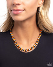 Load image into Gallery viewer, Necklaces Contemporary Confidence - Orange N2353