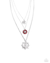 Load image into Gallery viewer, Necklaces Anchor Arrangement - Red N038
