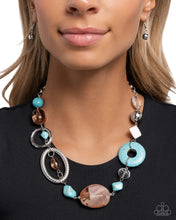 Load image into Gallery viewer, Necklaces Santa Fe Service - Blue N188