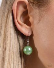 Load image into Gallery viewer, Necklace Plentiful Pearls - Green SET53
