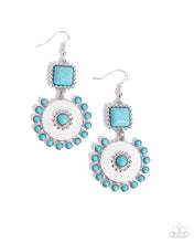 Load image into Gallery viewer, Earrings Earthy Emblem - White E2176
