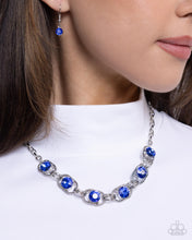 Load image into Gallery viewer, Necklaces Serrated Sensation - Blue SET58