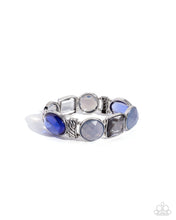 Load image into Gallery viewer, Bracelets Glassy Generosity - Blue B2331