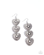 Load image into Gallery viewer, Earrings Vintage Allure - White E2367