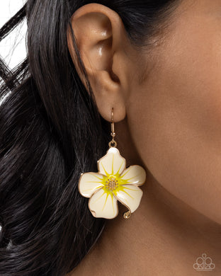 Earrings Floral Flavor - Gold