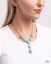Load image into Gallery viewer, Necklaces Defaced Deal - Blue N2426