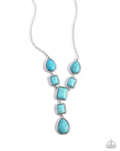 Load image into Gallery viewer, Necklaces Defaced Deal - Blue N2426