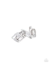 Load image into Gallery viewer, Earrings Safety Pin Secret - White MINI S132