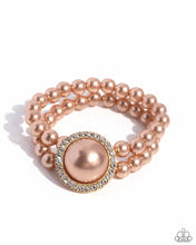 Load image into Gallery viewer, Bracelet Valuable Victor - Brown Pearl B143