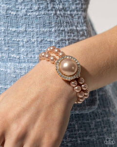 Bracelet Valuable Victor - Brown Pearl B143