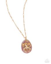 Load image into Gallery viewer, Necklace Hummingbird Haute - Purple