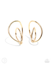Load image into Gallery viewer, Earrings Wraparound Whimsy - Gold Earcuffs
