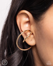 Load image into Gallery viewer, Earrings Wraparound Whimsy - Gold Earcuffs