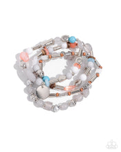 Load image into Gallery viewer, Bracelets Cloudy Chic - Silver B2124 MULTI