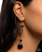 Load image into Gallery viewer, Earrings Blissful Balance - Black E294