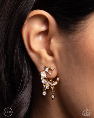 Earrings Fantastical Fashion - Gold CLIP ONS