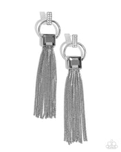 Load image into Gallery viewer, Earrings Softly Streamlined - Silver E583