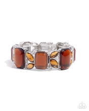 Load image into Gallery viewer, Bracelets Lavish Laurels - Brown B2307