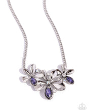 Load image into Gallery viewer, Necklaces Twirling Triad - Purple N064