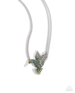 Necklaces Hummingbird Headline - Green N032