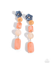 Load image into Gallery viewer, Earrings Meditative Magic - Orange E2055