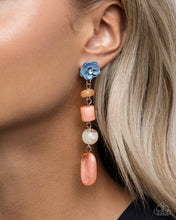 Load image into Gallery viewer, Earrings Meditative Magic - Orange E2055