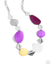Load image into Gallery viewer, Necklace Reflective Redux - Purple SETY5
