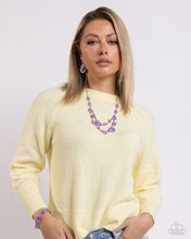 Load image into Gallery viewer, Earrings BRIGHT This Sway - Purple E396