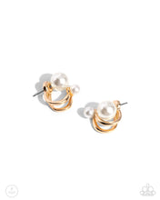 Load image into Gallery viewer, Earrings Sophisticated Socialite - Gold POST E2123