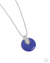 Load image into Gallery viewer, Necklaces Cutting Charm - Blue N321
