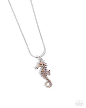 Load image into Gallery viewer, Necklaces Seahorse Shanty - Orange SU12