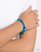 Load image into Gallery viewer, Bracelets Affectionate Accent - Blue V204
