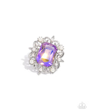 Load image into Gallery viewer, Embrace Framed Flourish - Purple TRAY8 Y60