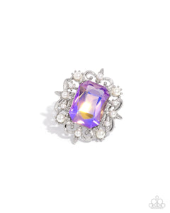 Embrace Framed Flourish - Purple TRAY8 Y60