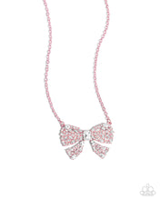 Load image into Gallery viewer, Necklaces Bewitching Bow - Pink N2467