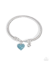 Load image into Gallery viewer, Bracelets Heart Hour - Blue B280