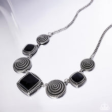 Load image into Gallery viewer, Necklaces Spiral Sass - Black N125