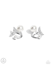 Load image into Gallery viewer, Earrings Modular Mermaid - White POST E567