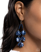 Load image into Gallery viewer, Earrings Coastal Century - Blue E167 PEARL