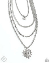 Load image into Gallery viewer, Necklaces Excessive Embellishment - White