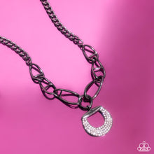 Load image into Gallery viewer, Necklace Linked Leader - Black