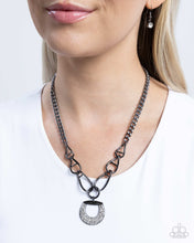 Load image into Gallery viewer, Necklace Linked Leader - Black