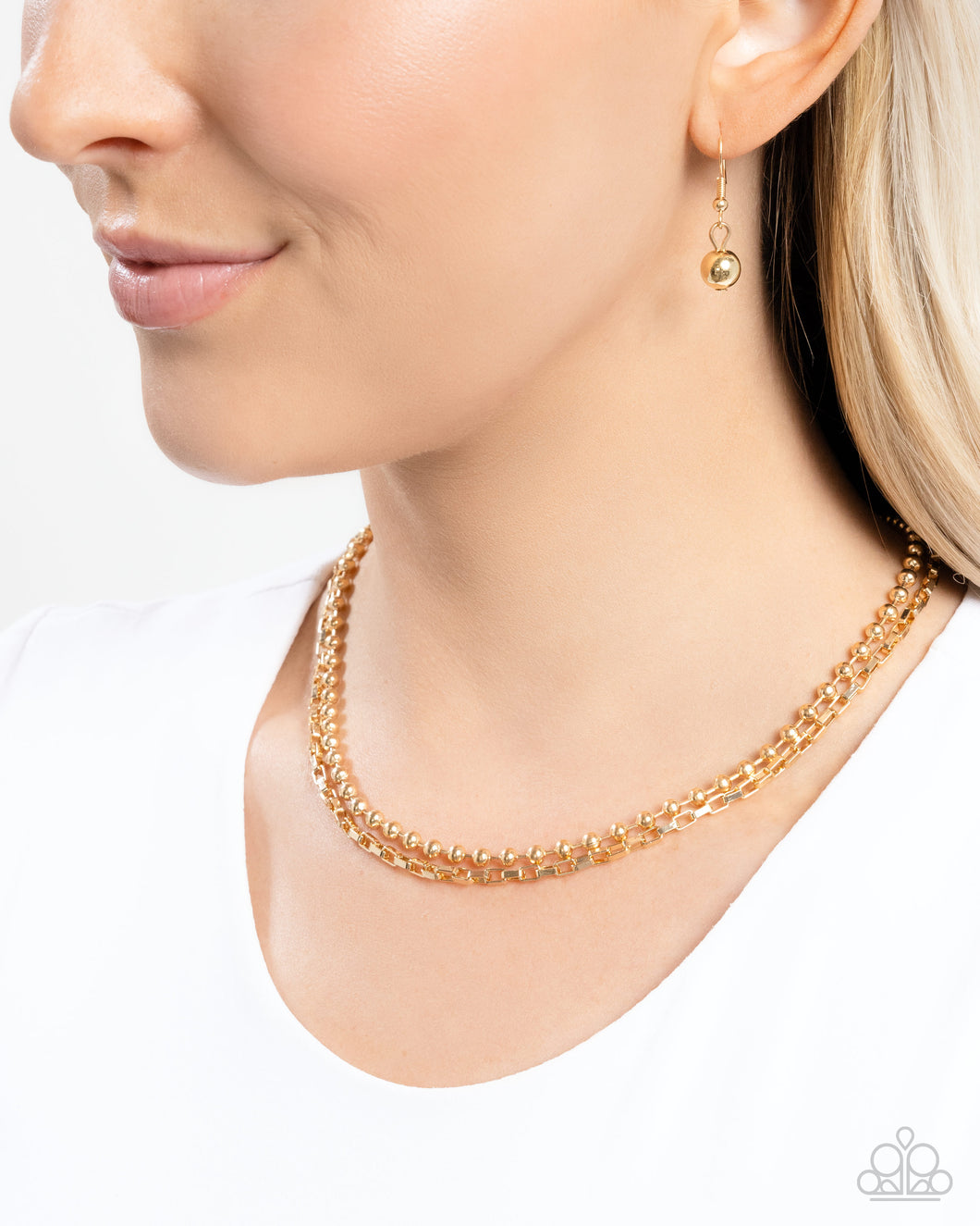 Necklaces Laidback Layers - Gold N096