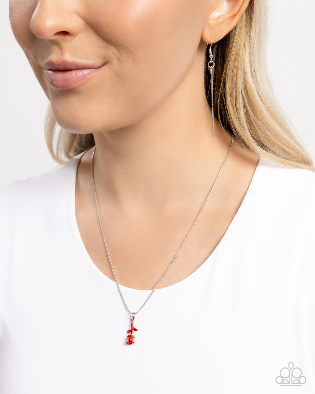 Necklaces Tippy ROSE - Red N2468