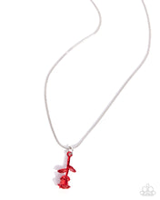 Load image into Gallery viewer, Necklaces Tippy ROSE - Red N2468