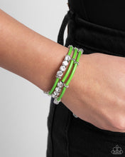 Load image into Gallery viewer, Bracelets Certainly Coiled - Green