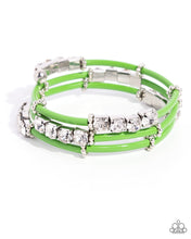 Load image into Gallery viewer, Bracelets Certainly Coiled - Green