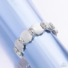 Load image into Gallery viewer, Bracelets Shimmery Sneak Peek - White  B2122