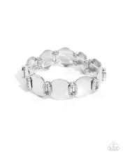Load image into Gallery viewer, Bracelets Shimmery Sneak Peek - White  B2122