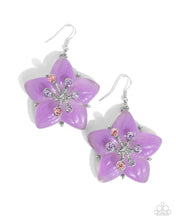 Load image into Gallery viewer, Earrings Summer Sprigs - Purple E2176
